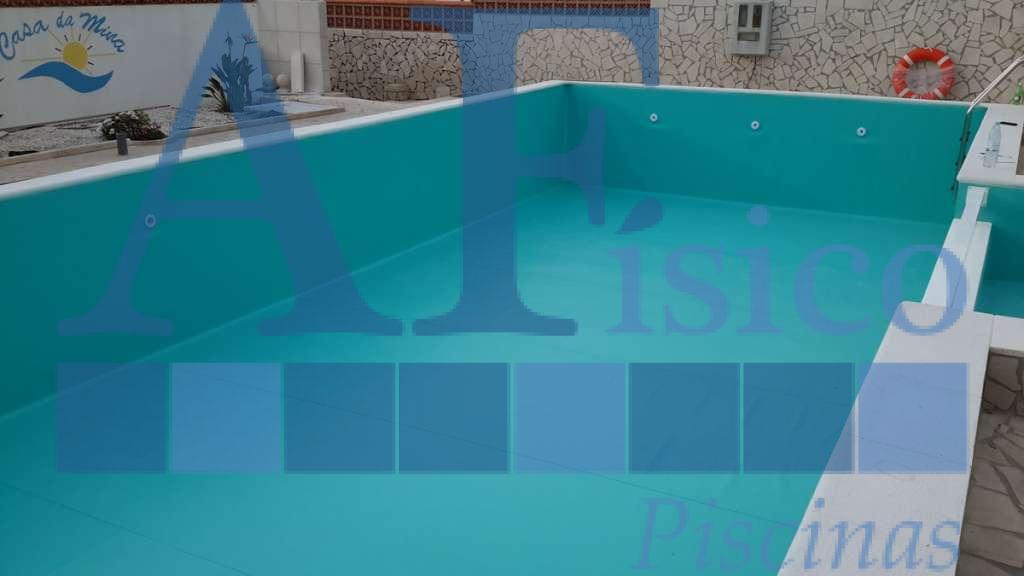 Projeto de construção de piscina em Pataias - fase final