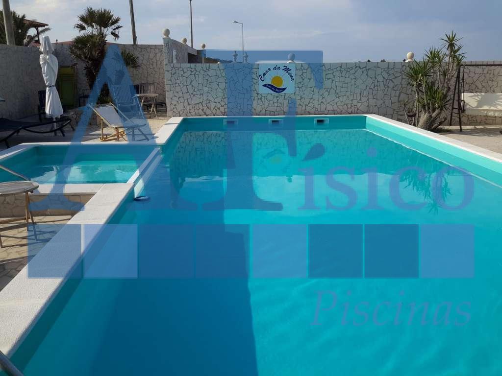 Projeto de construção de piscina em Pataias - piscina funcional