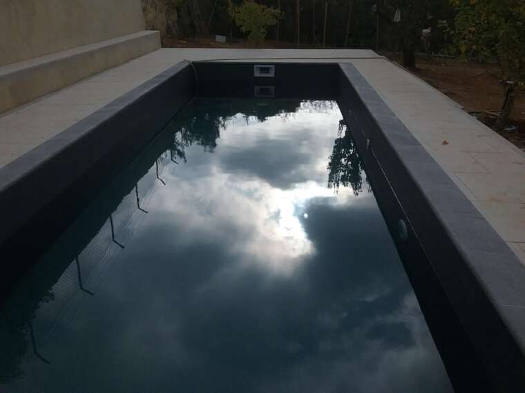 Projeto de construção de piscina em Cabriz - piscina funcional