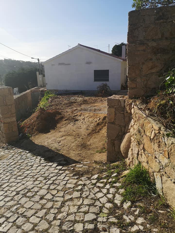 Projeto de construção de piscina em Malveira da Serra - obras de construção