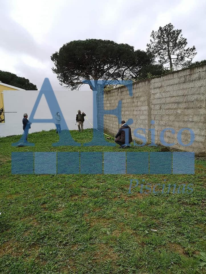 Projeto de construção de piscina em Sintra - avaliação do terreno