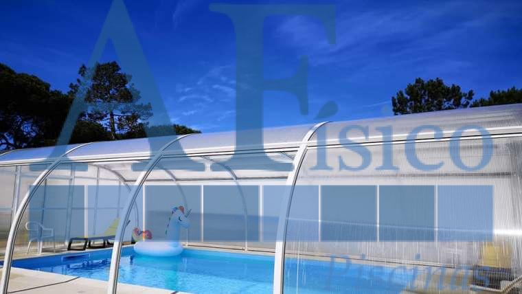 Projeto de construção de piscina em Sintra - piscina funcional com cobertura