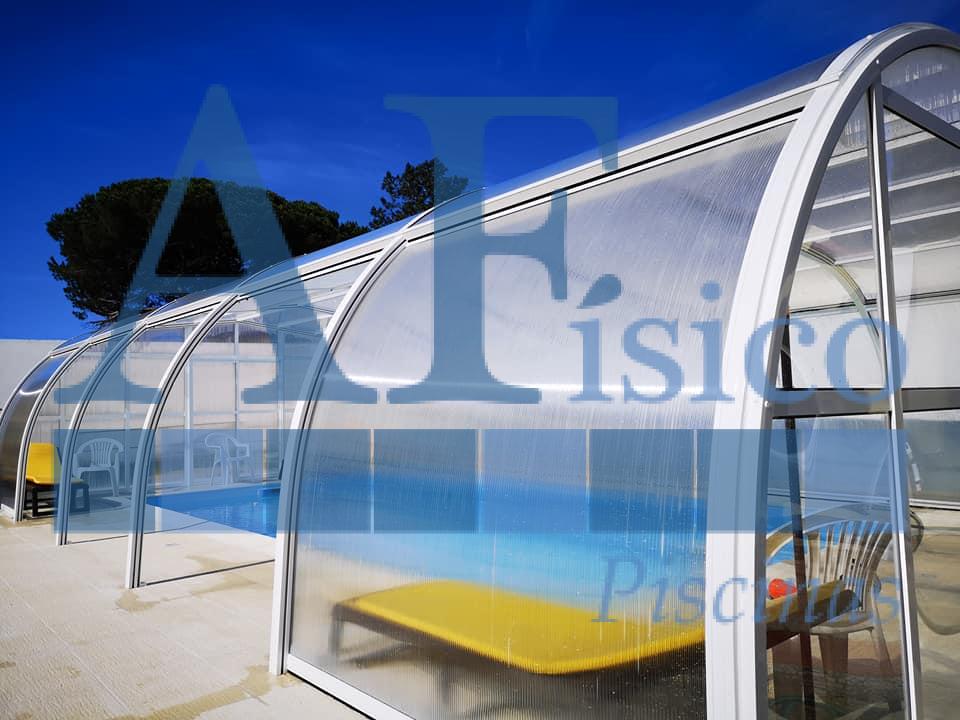 Projeto de construção de piscina em Sintra - piscina funcional com cobertura