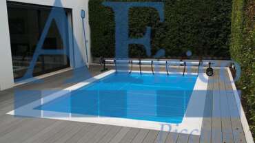 Projeto de construção de piscina em Loures - piscina funcional com cobertura